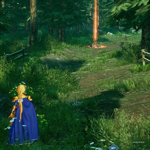 The player is standing next to the treasure chest no 4 from the fourth chapter&rsquo;s fourth side quest in Sword Art Online Fractured Daydream