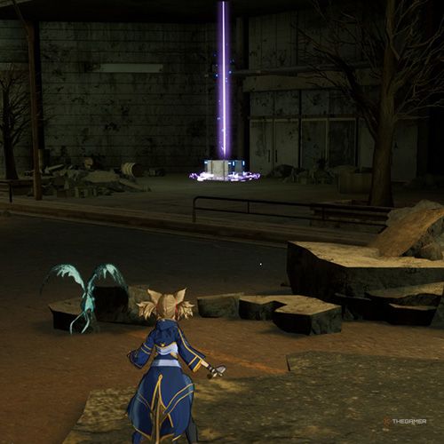 The player is standing next to the treasure chest no 4 from the second chapter&rsquo;s third quest in Sword Art Online Fractured Daydream