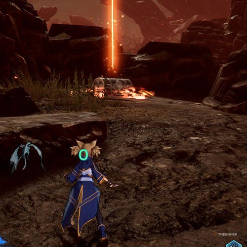The player is standing next to the treasure chest no 6 from the second chapter&rsquo;s fifth quest in Sword Art Online Fractured Daydream