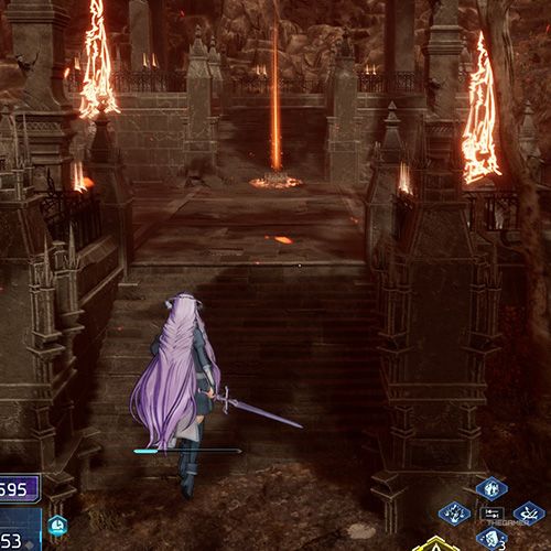 The player is standing next to the treasure chest no 7 from the fourth chapter&rsquo;s first quest in Sword Art Online Fractured Daydream