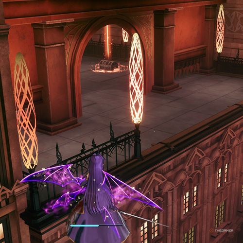 The player is standing next to the treasure chest no 8 from the second chapter&rsquo;s fourth quest in Sword Art Online Fractured Daydream