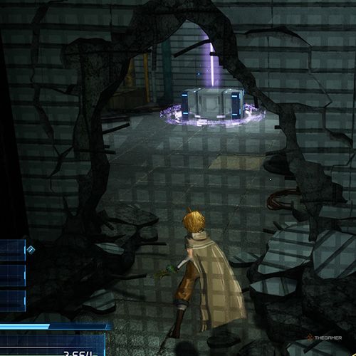 The player is standing next to the treasure chest no 3 from the fifth chapter&rsquo;s sixth quest in Sword Art Online Fractured Daydream