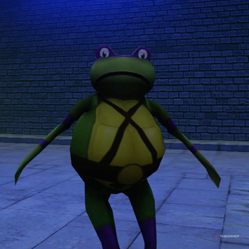 The player is wearing the Cosplay Frog A costume in Amazing Frog