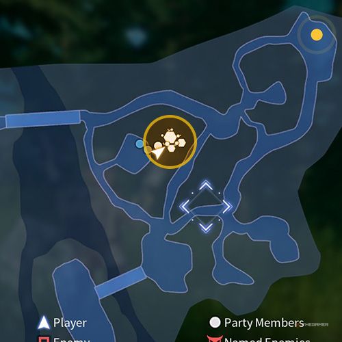 The remnant 2 location is displayed on the map in second chapter&rsquo;s quest two in Sword Art Online Fractured Daydream