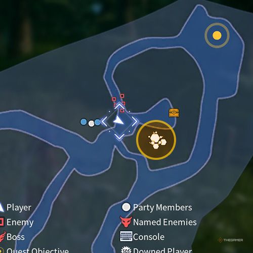 The remnant 3 location is displayed on the map in second chapter&rsquo;s quest two in Sword Art Online Fractured Daydream