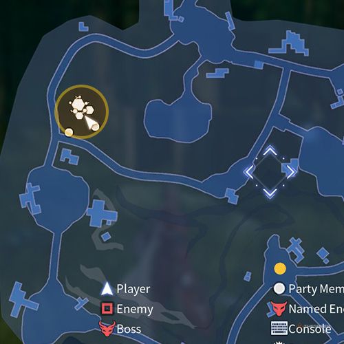 The remnant no 1 location is displayed on the map in second chapter&rsquo;s quest one in Sword Art Online Fractured Daydream