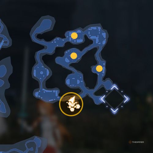 The remnant no 1 location is displayed on the map in third chapter&rsquo;s quest three in Sword Art Online Fractured Daydream