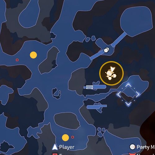 The remnant no 2 location is displayed on the map in fourth chapter&rsquo;s side quest four in Sword Art Online Fractured Daydream