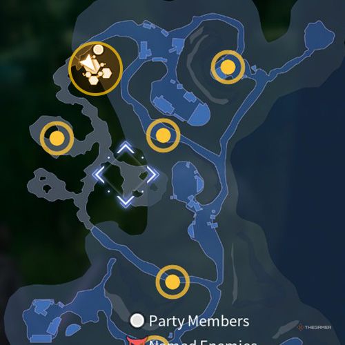 The remnant number one location is displayed on the map in fourth chapter&rsquo;s side quest four in Sword Art Online Fractured Daydream
