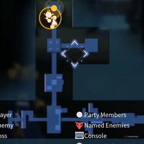 The remnant number three location is displayed on the map in fifth chapter&rsquo;s quest five in Sword Art Online Fractured Daydream