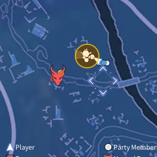 The remnant number two location is displayed on the map in fifth chapter&rsquo;s side quest five in Sword Art Online Fractured Daydream