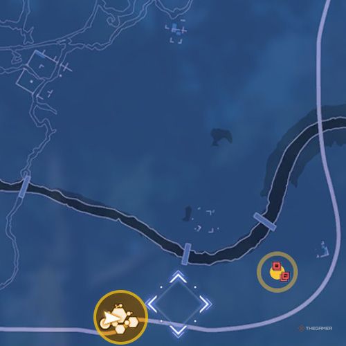 The remnant number two location is displayed on the map in fifth chapter&rsquo;s side quest two in Sword Art Online Fractured Daydream
