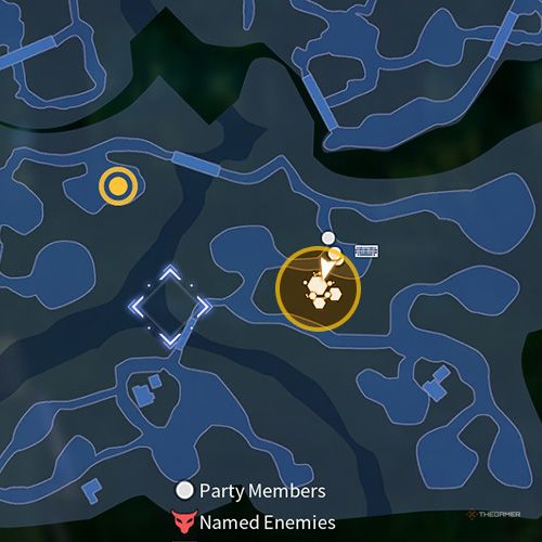 The remnant number two location is displayed on the map in fourth chapter&rsquo;s side quest five in Sword Art Online Fractured Daydream