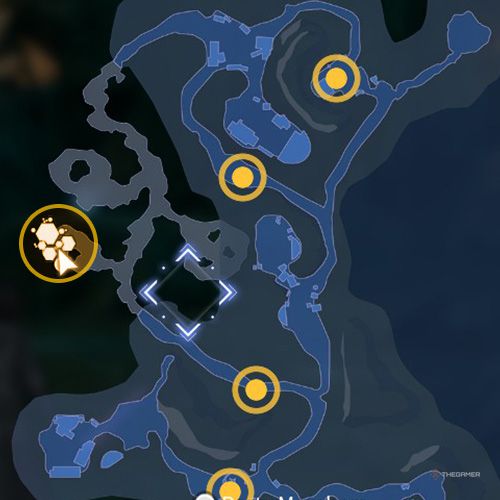 The remnant number two location is displayed on the map in fourth chapter&rsquo;s side quest four in Sword Art Online Fractured Daydream