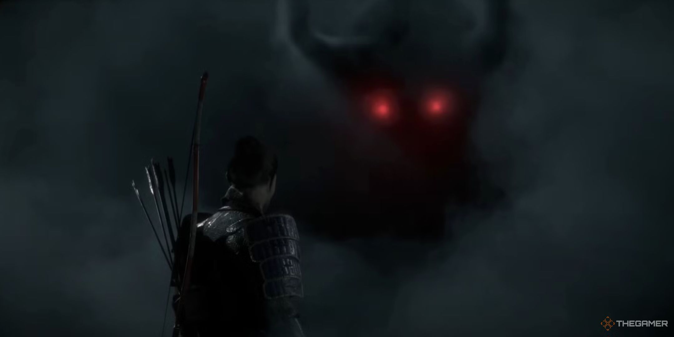 The Spirit of the Samurai. Takeshi staring down the demon in his nightmare