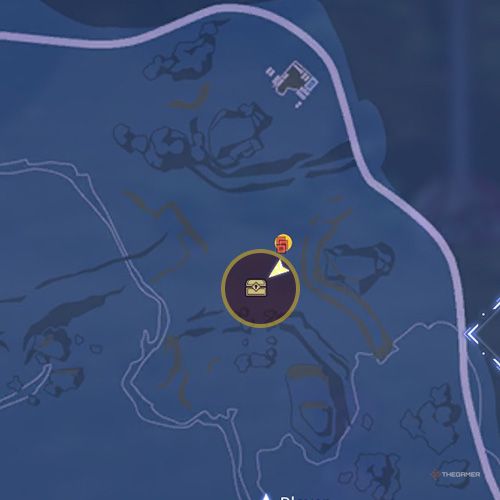 The trasure chest 4 location is displayed on the map in first chapter&rsquo;s quest five in Sword Art Online Fractured Daydream