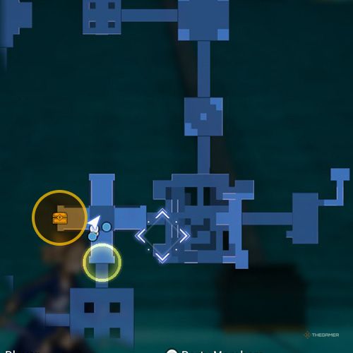 The treasure chest no 1 and 2 location is displayed on the map in third chapter&rsquo;s quest five in Sword Art Online Fractured Daydream