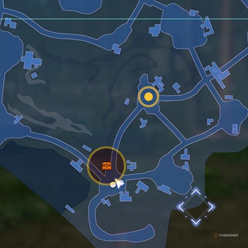 The treasure chest no 1 location is displayed on the map in second chapter&rsquo;s quest one in Sword Art Online Fractured Daydream