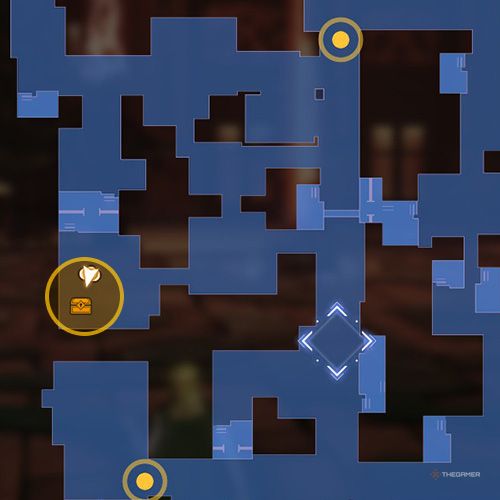 The treasure chest no 10 location is displayed on the map in second chapter&rsquo;s quest four in Sword Art Online Fractured Daydream