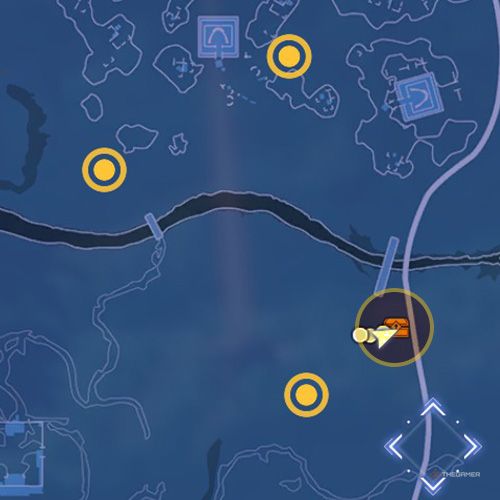 The treasure chest no 2 location is displayed on the map in first chapter&rsquo;s quest nine in Sword Art Online Fractured Daydream