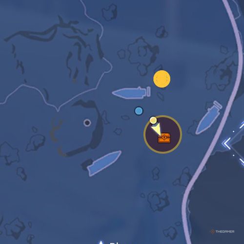 The treasure chest no 2 location is displayed on the map in first chapter&rsquo;s quest seven in Sword Art Online Fractured Daydream