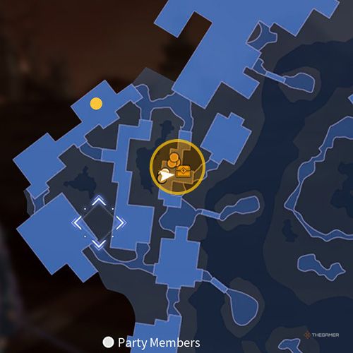 The treasure chest no 2 location is displayed on the map in fourth chapter&rsquo;s quest one in Sword Art Online Fractured Daydream