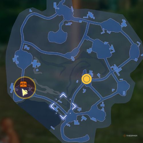 The treasure chest no 2 location is displayed on the map in second chapter&rsquo;s quest one in Sword Art Online Fractured Daydream