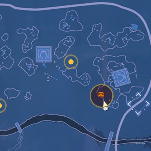 The treasure chest no 3 location is displayed on the map in first chapter&rsquo;s quest nine in Sword Art Online Fractured Daydream