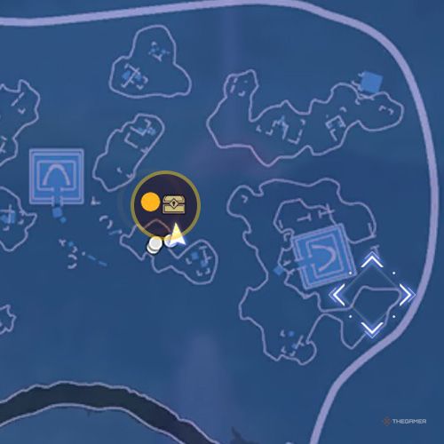 The treasure chest no 4 location is displayed on the map in first chapter&rsquo;s quest nine in Sword Art Online Fractured Daydream
