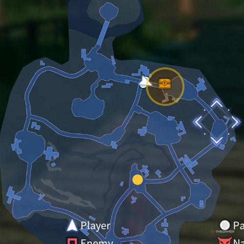 The treasure chest no 4 location is displayed on the map in second chapter&rsquo;s quest one in Sword Art Online Fractured Daydream