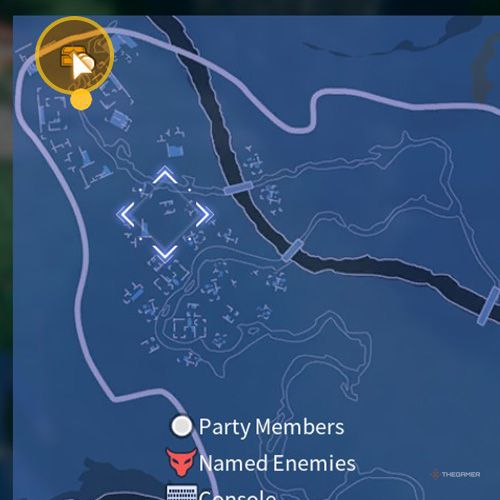 The treasure chest no 4 location is displayed on the map in third chapter&rsquo;s side quest one in Sword Art Online Fractured Daydream