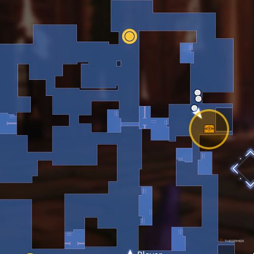 The treasure chest no 5 location is displayed on the map in second chapter&rsquo;s quest four in Sword Art Online Fractured Daydream