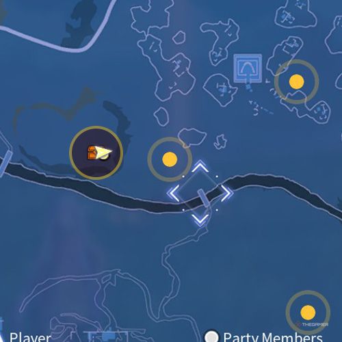 The treasure chest no 6 location is displayed on the map in first chapter&rsquo;s quest nine in Sword Art Online Fractured Daydream