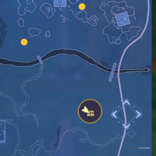 The treasure chest no 7 location is displayed on the map in first chapter&rsquo;s quest nine in Sword Art Online Fractured Daydream