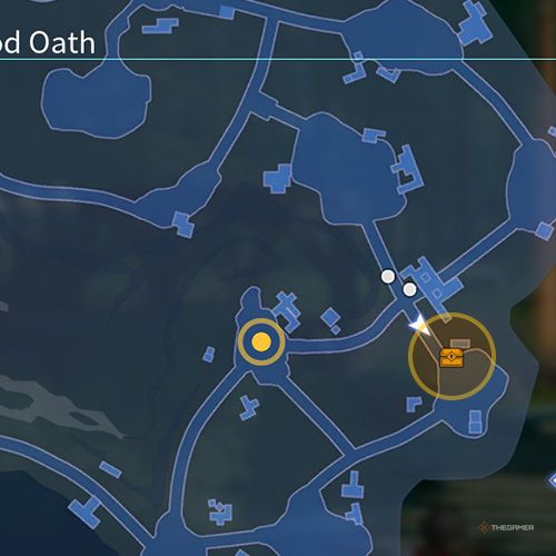 The treasure chest no 7 location is displayed on the map in second chapter&rsquo;s quest one in Sword Art Online Fractured Daydream