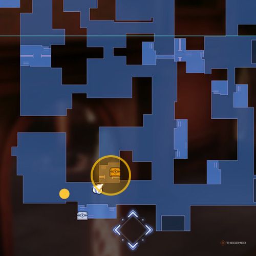 The treasure chest no 8 location is displayed on the map in second chapter&rsquo;s quest four in Sword Art Online Fractured Daydream