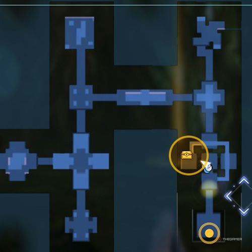 The treasure chest number nine location is displayed on the map in fifth chapter&rsquo;s quest two in Sword Art Online Fractured Daydream