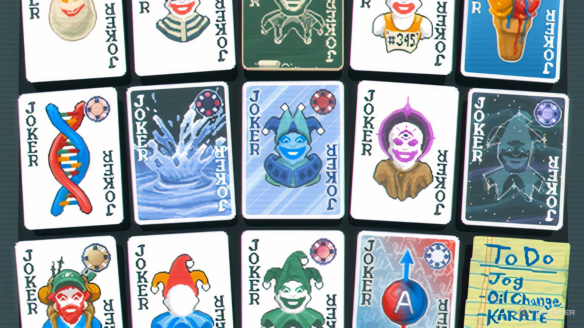 Jokers in Balatro.