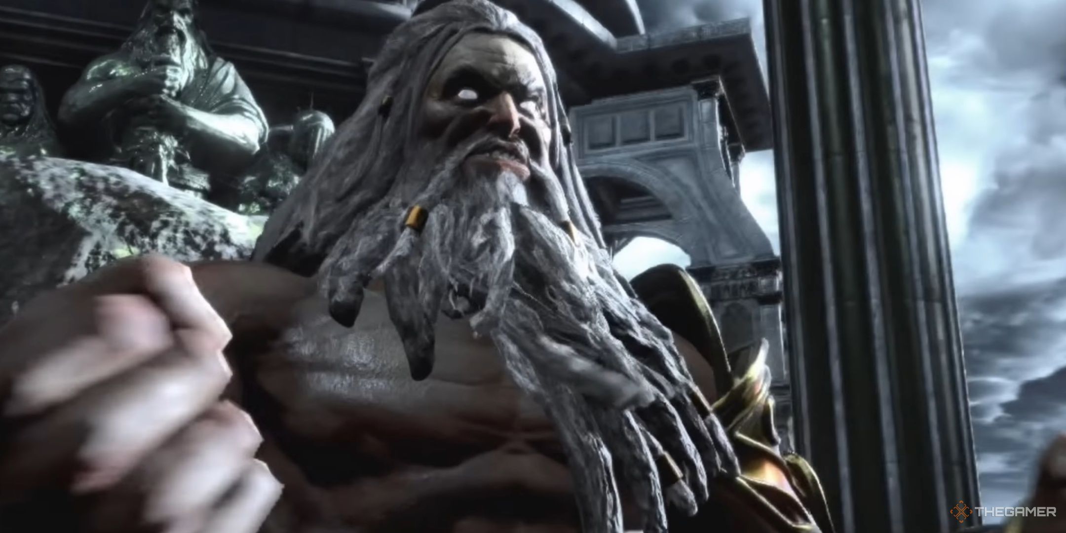 زئوس در God of War 3.