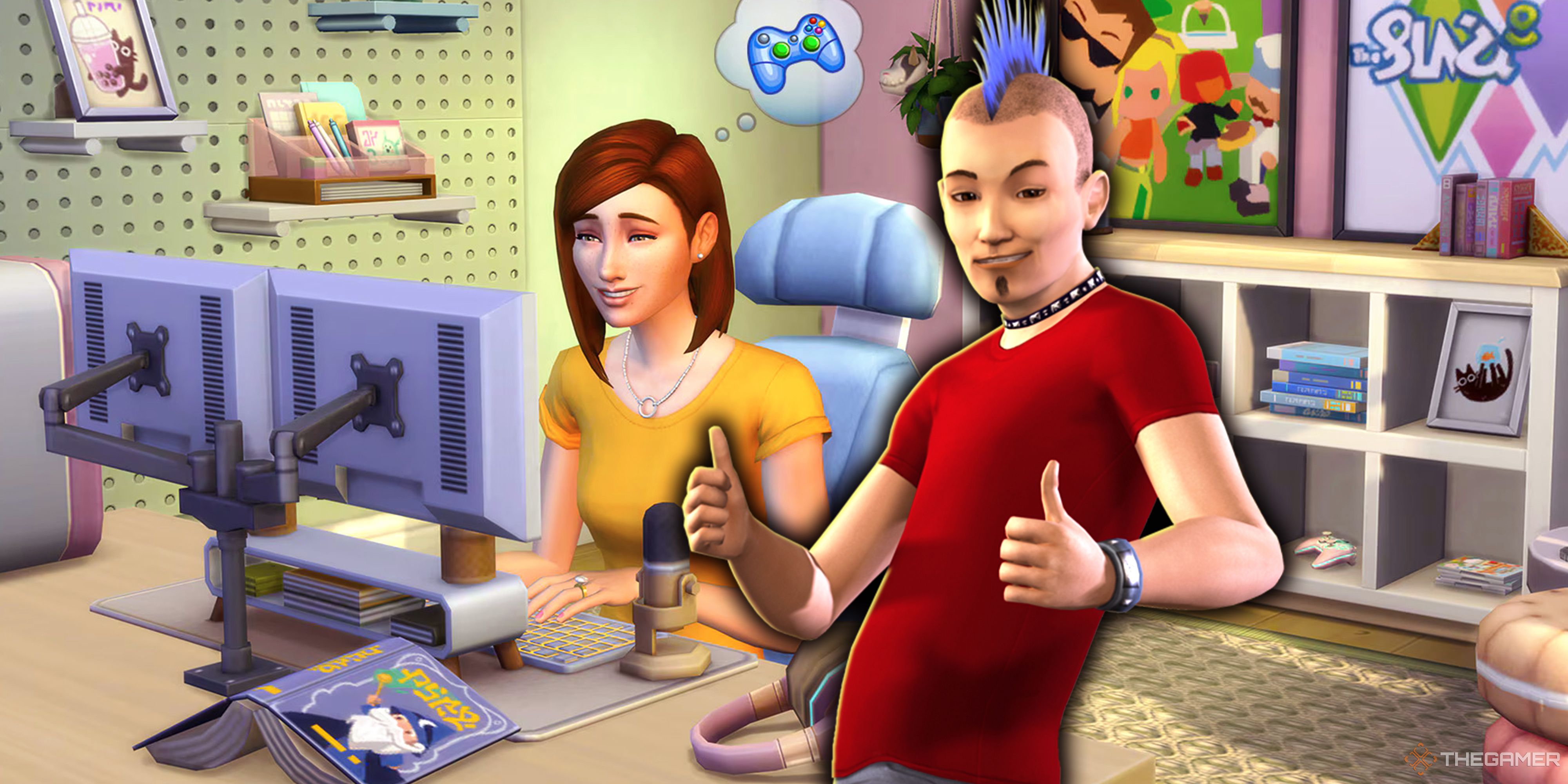All items in the sims 4 the comfy gamer kit