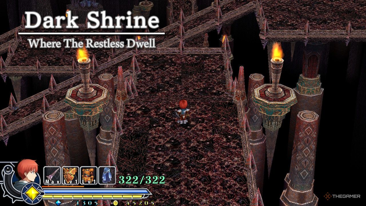 Every Item Location In The Dark Shrine In Ys Memoire: The