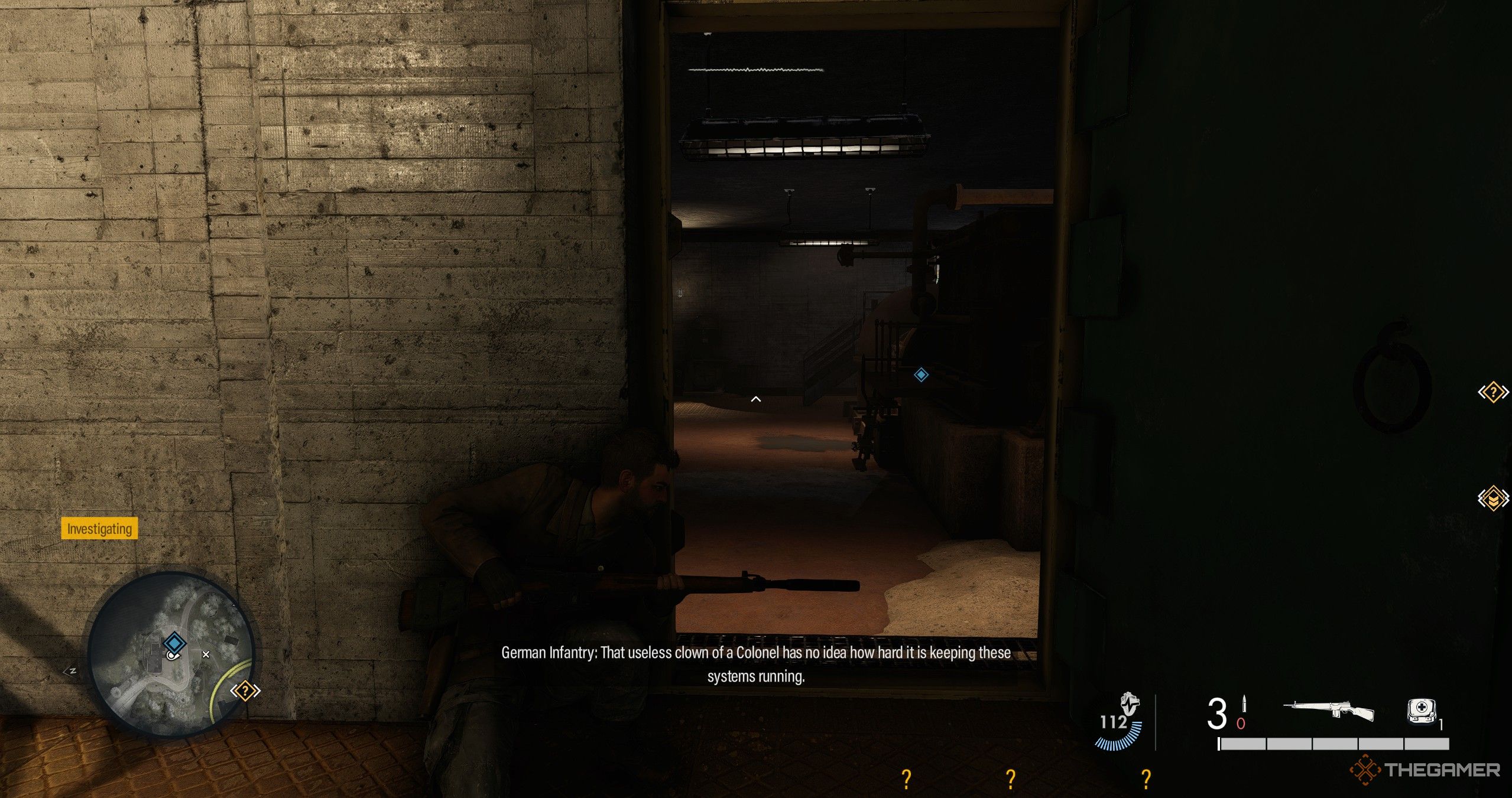 A photo of a dam repair room in Sniper Elite: Resistance.