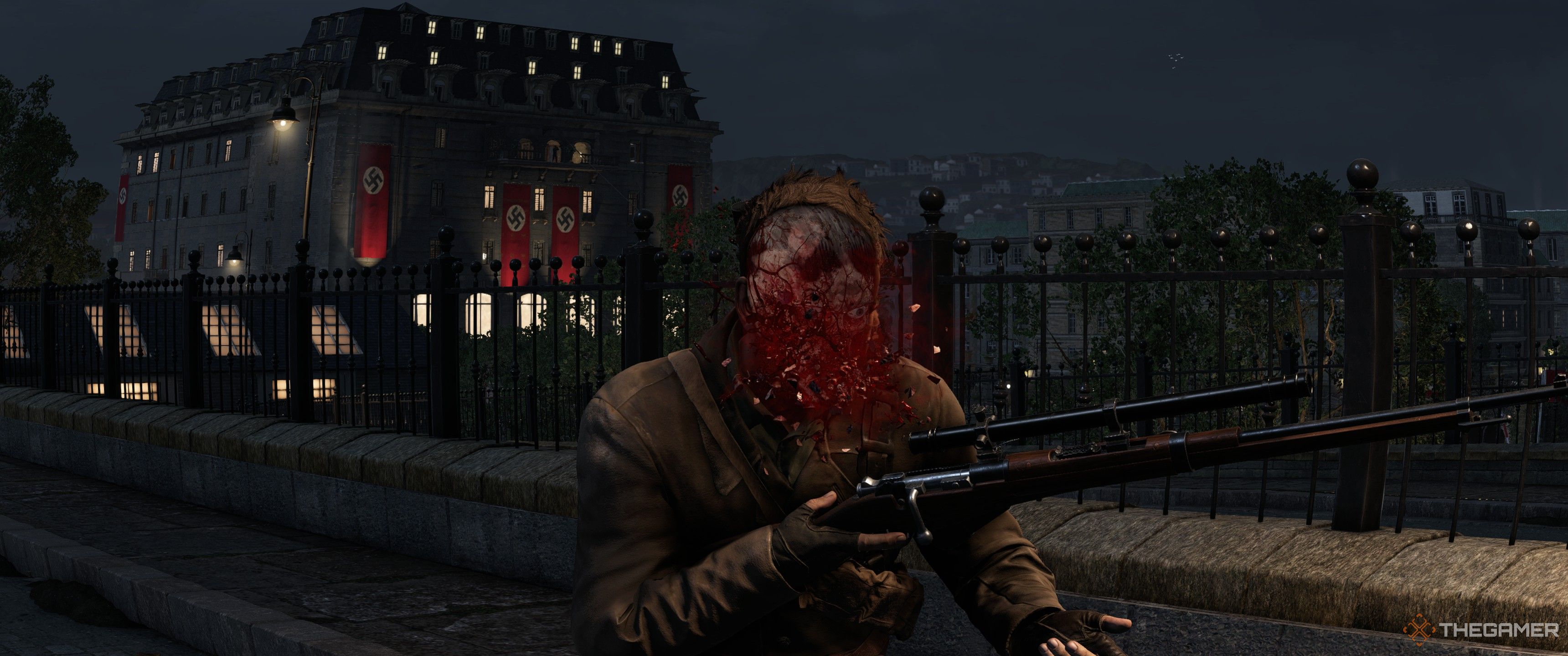 کشتن هری هاوکر در Sniper Elite: مقاومت.