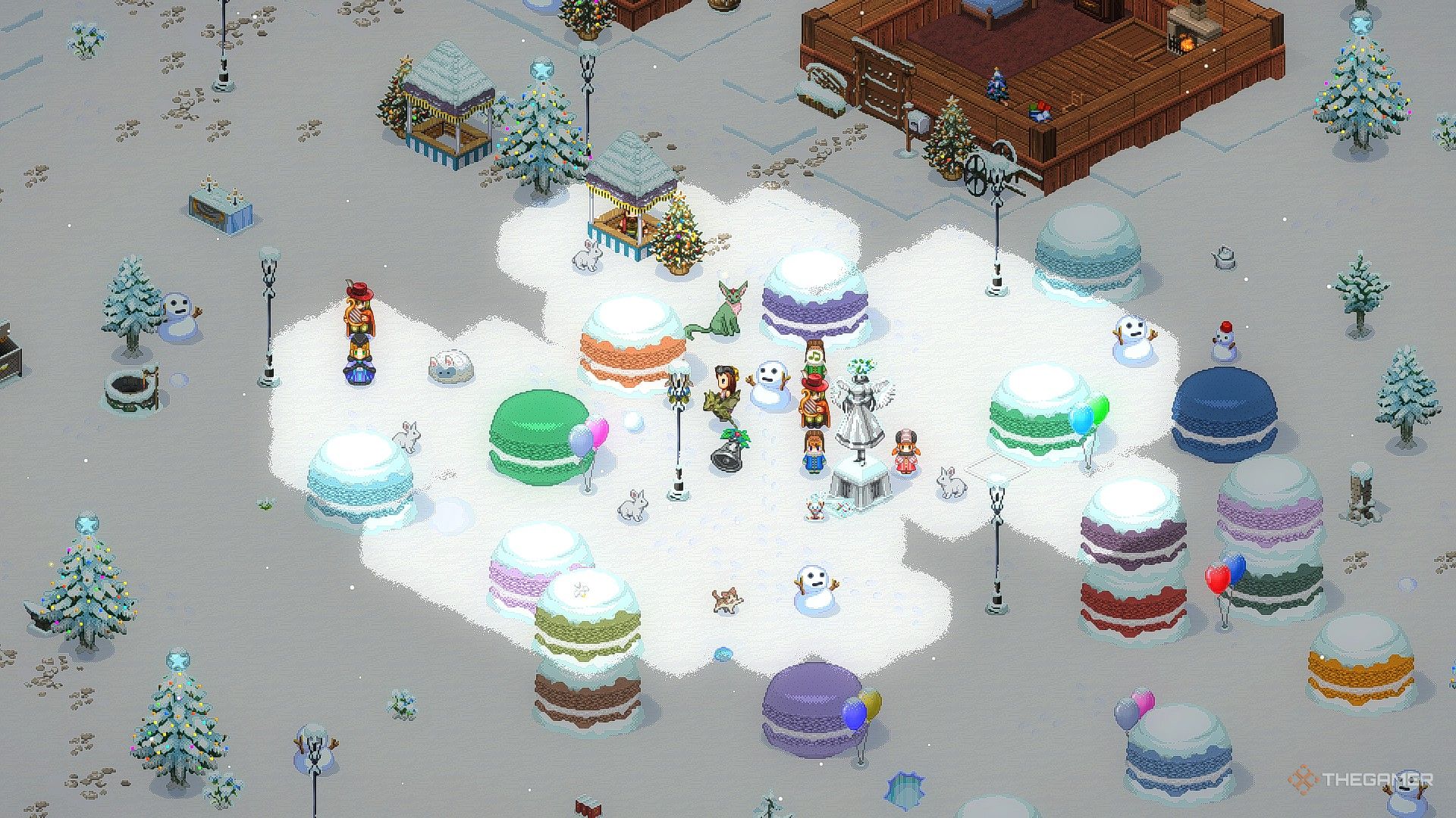 Elin&rsquo;s town of Noyel is filled with tourists and decorations during the Holy Night Festival.