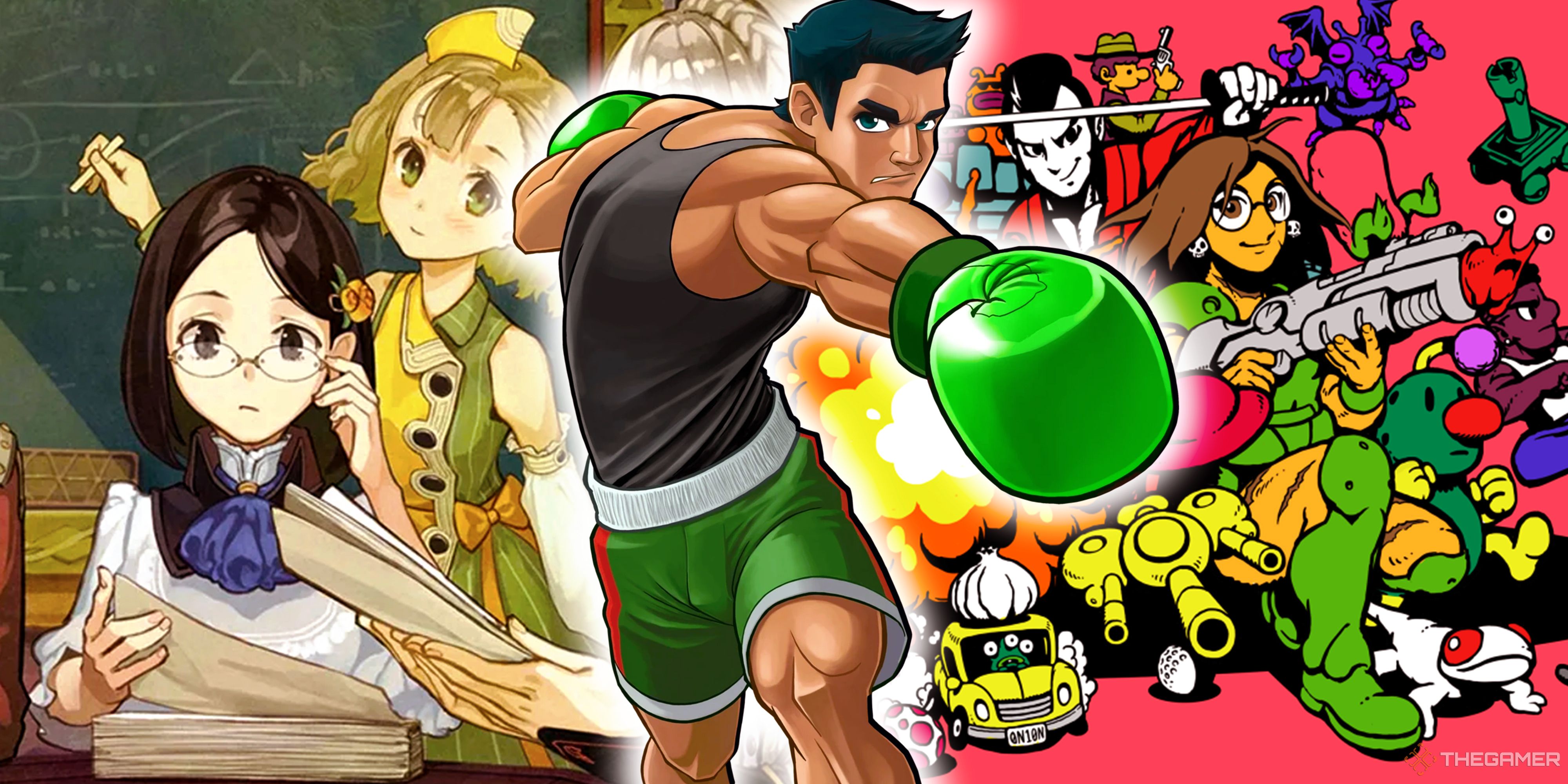 Punch Out Little Mac, The Atelier Dusk Trilogy and UFO 50.