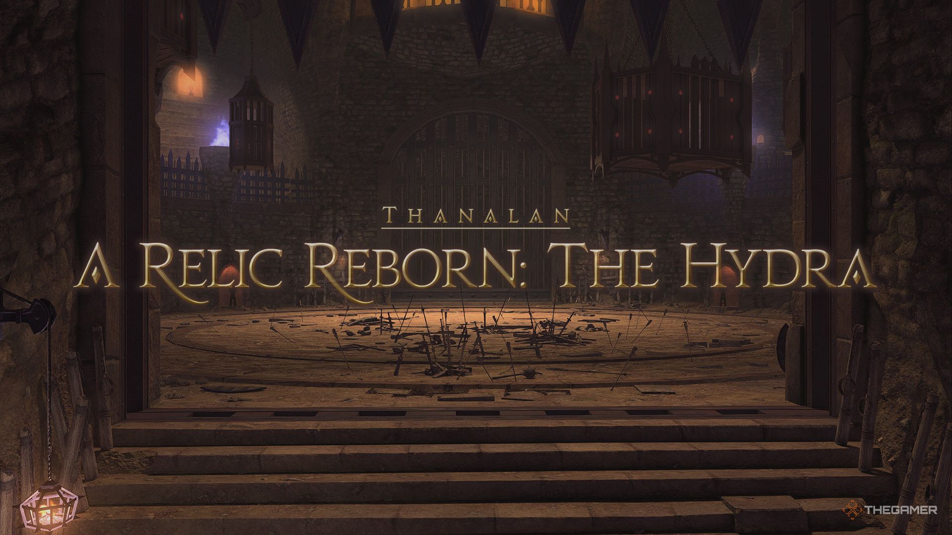 The intro cutscene for the A Relic Reborn: The Hydra Trial in Final Fantasy 14.