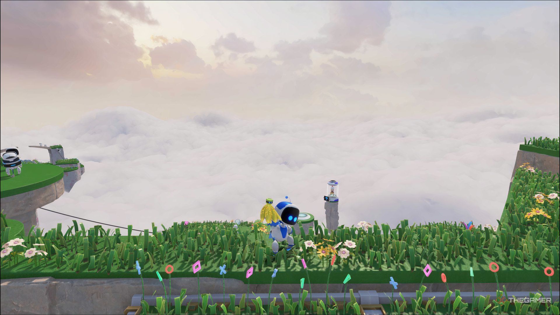 The Special Bot and Banana item in Astro&rsquo;s Playroom.