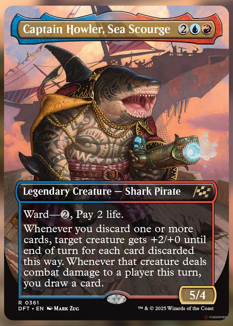 Captain Howler, Sea Scourge full-art