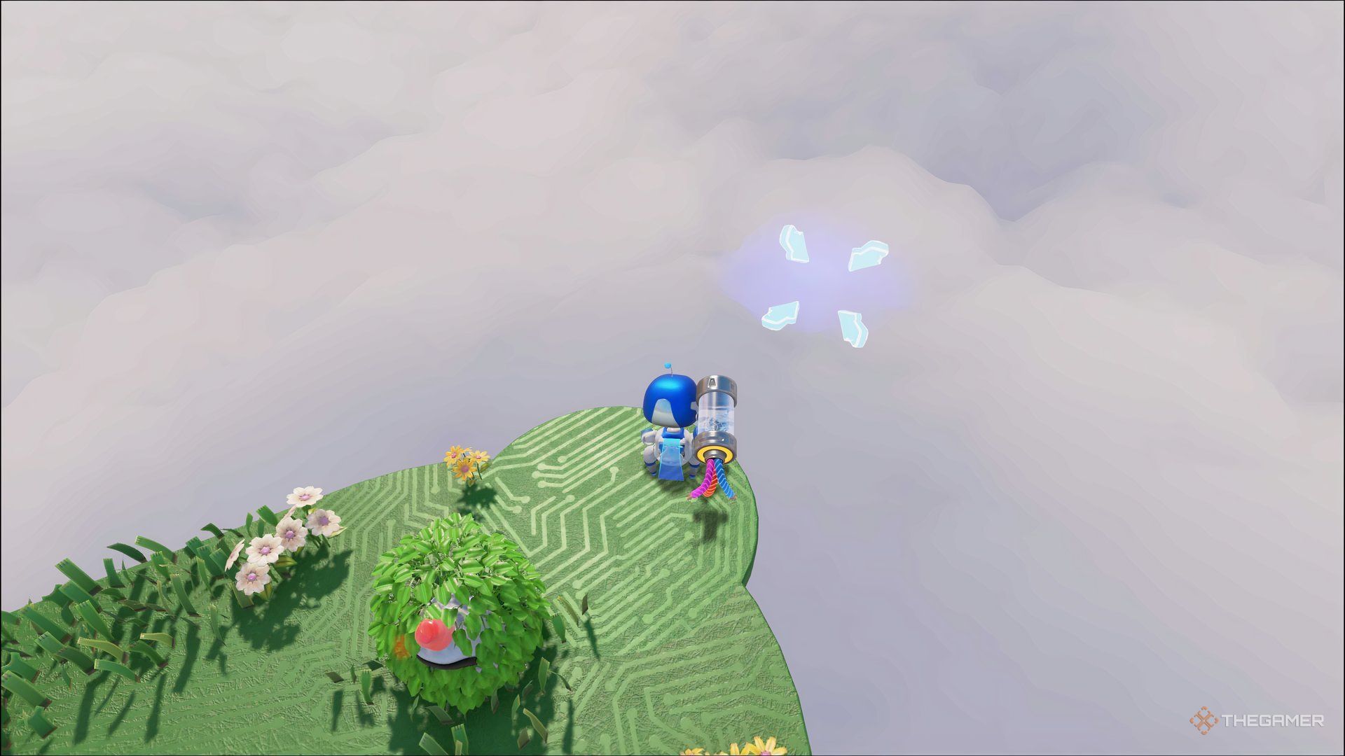 The Cloud area in Astro&rsquo;s Playroom.