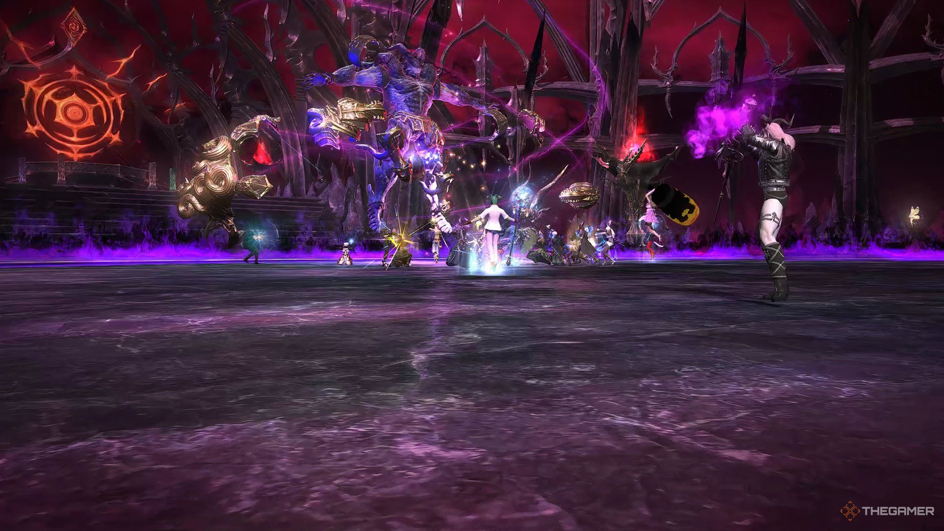 The Shadow Lord entering Nightfall in Final Fantasy 14.